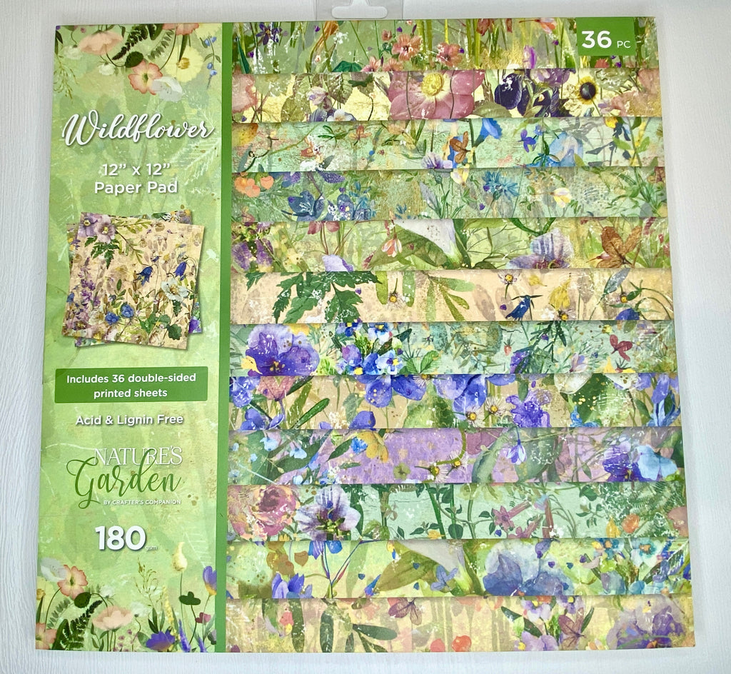 Wildflower 12 x 12 Paper Pad